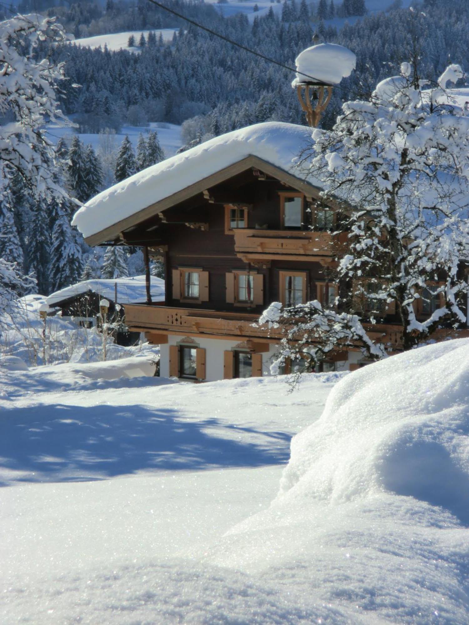 Ferienwohnung Vornbichlhof Fieberbrunn Exterior foto